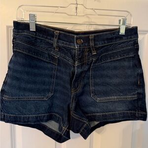 American Eagle Dark Blue Jean Shorts
